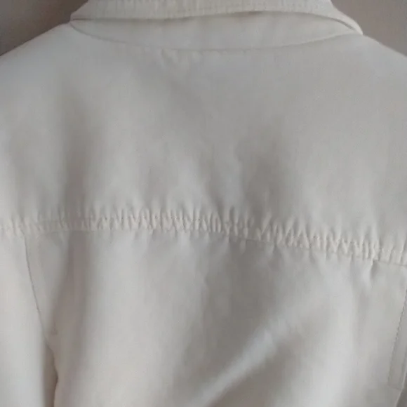 Lucky Brand Women's Sherpa Lined Button Up Jacket White Size XL - Picture 9 of 11
